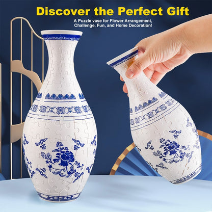 3D Puzzle Art Vase