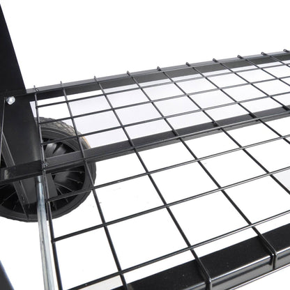 Mobile Metal Raised Garden Bed Cart With Legs For Outdoor House Patio