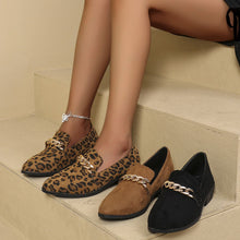 Point Toe Block Heel Loafers