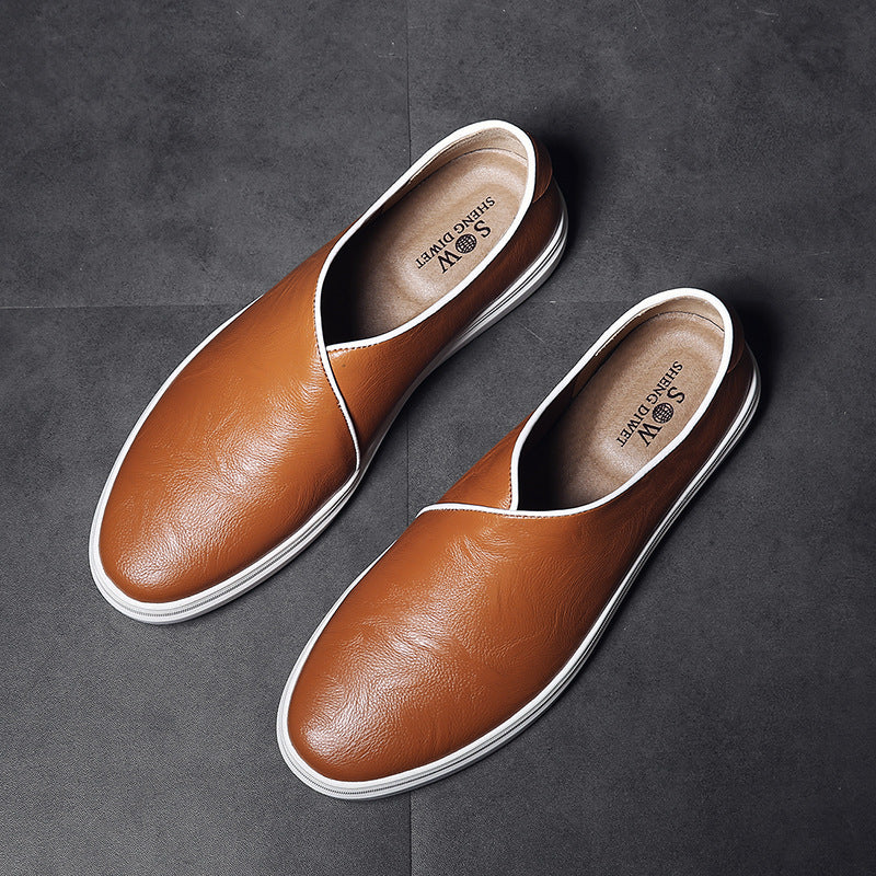 New Style Casual Leather Shoes Mens Fashion Loafers