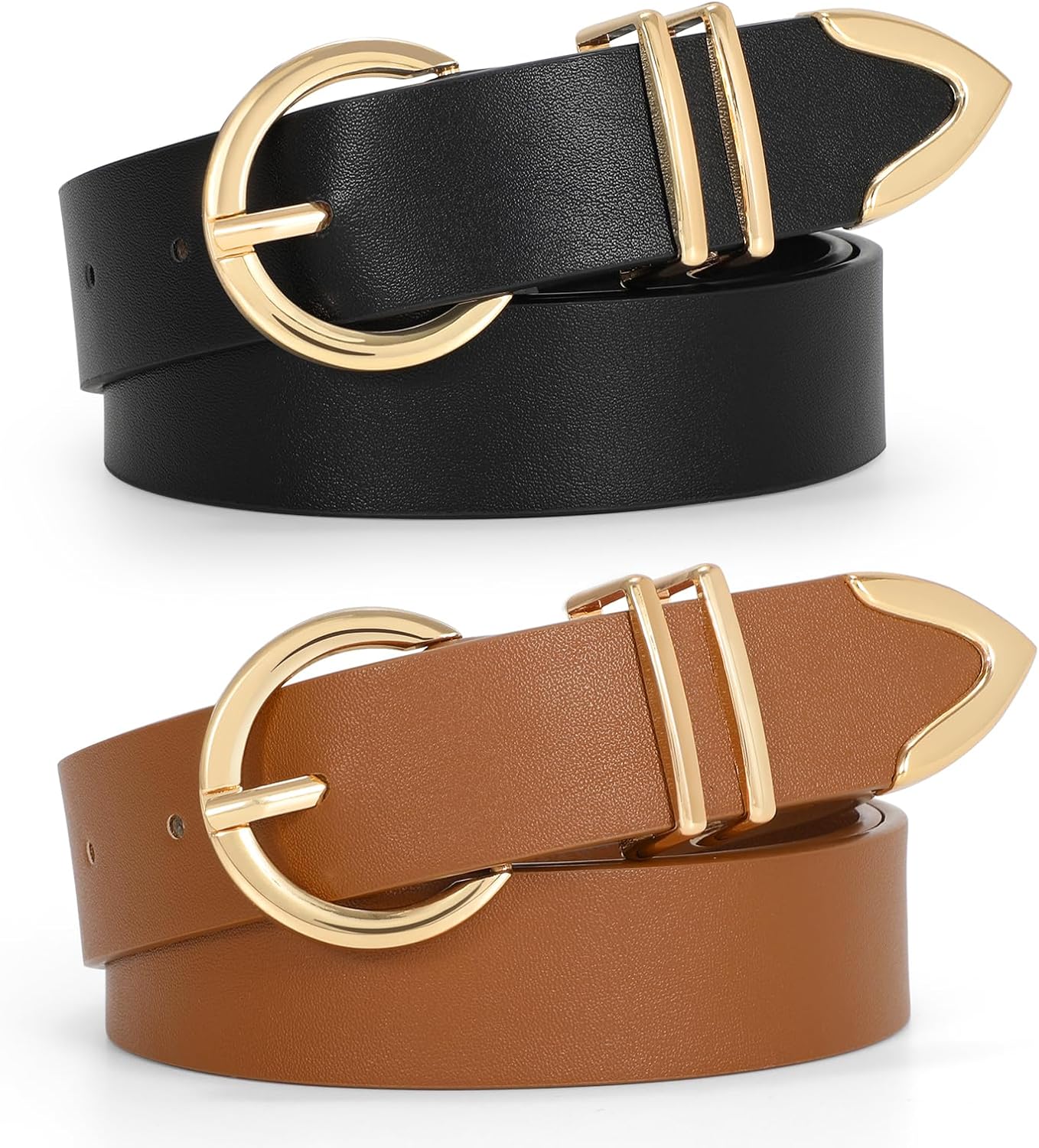 VONMELLI Women's Leather Belts