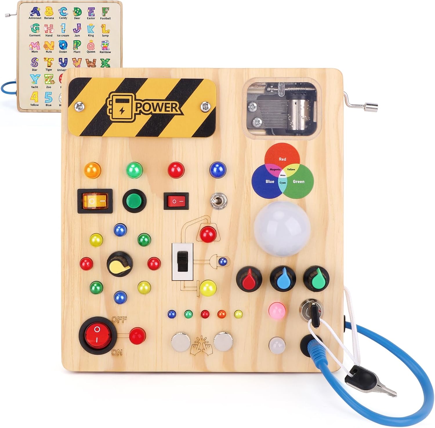 Busy Board Montessori Toy for Toddlers