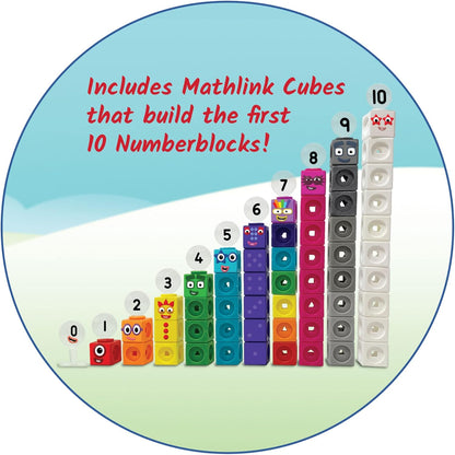 Hand2Mind MathLink Cubes Numberblocks Set - 30 Activities