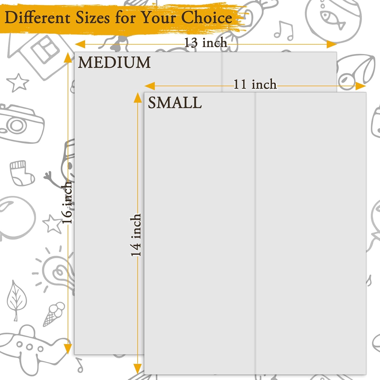  Poster Boards – 21 x 14 Inch