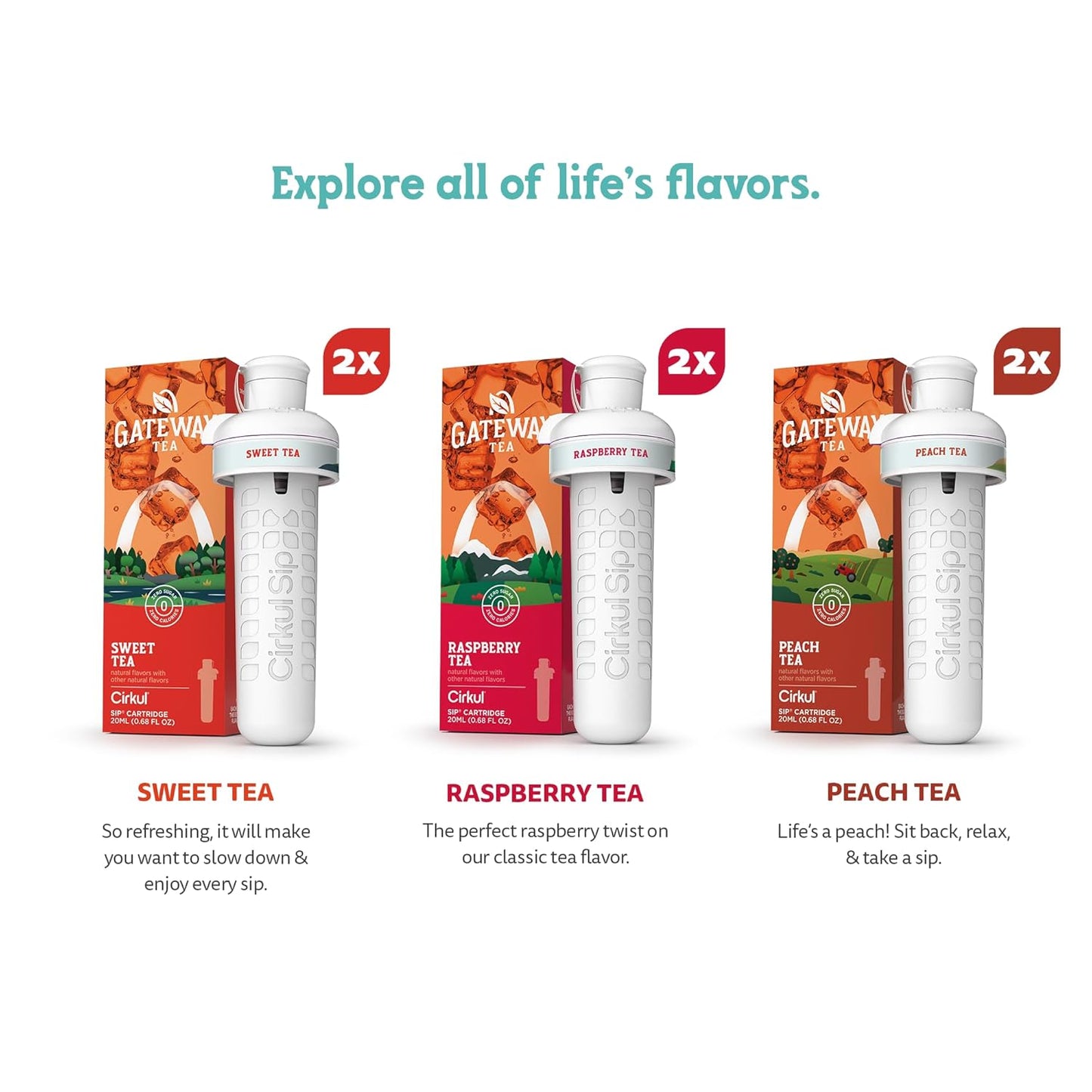Cirkul Tea Variety Pack