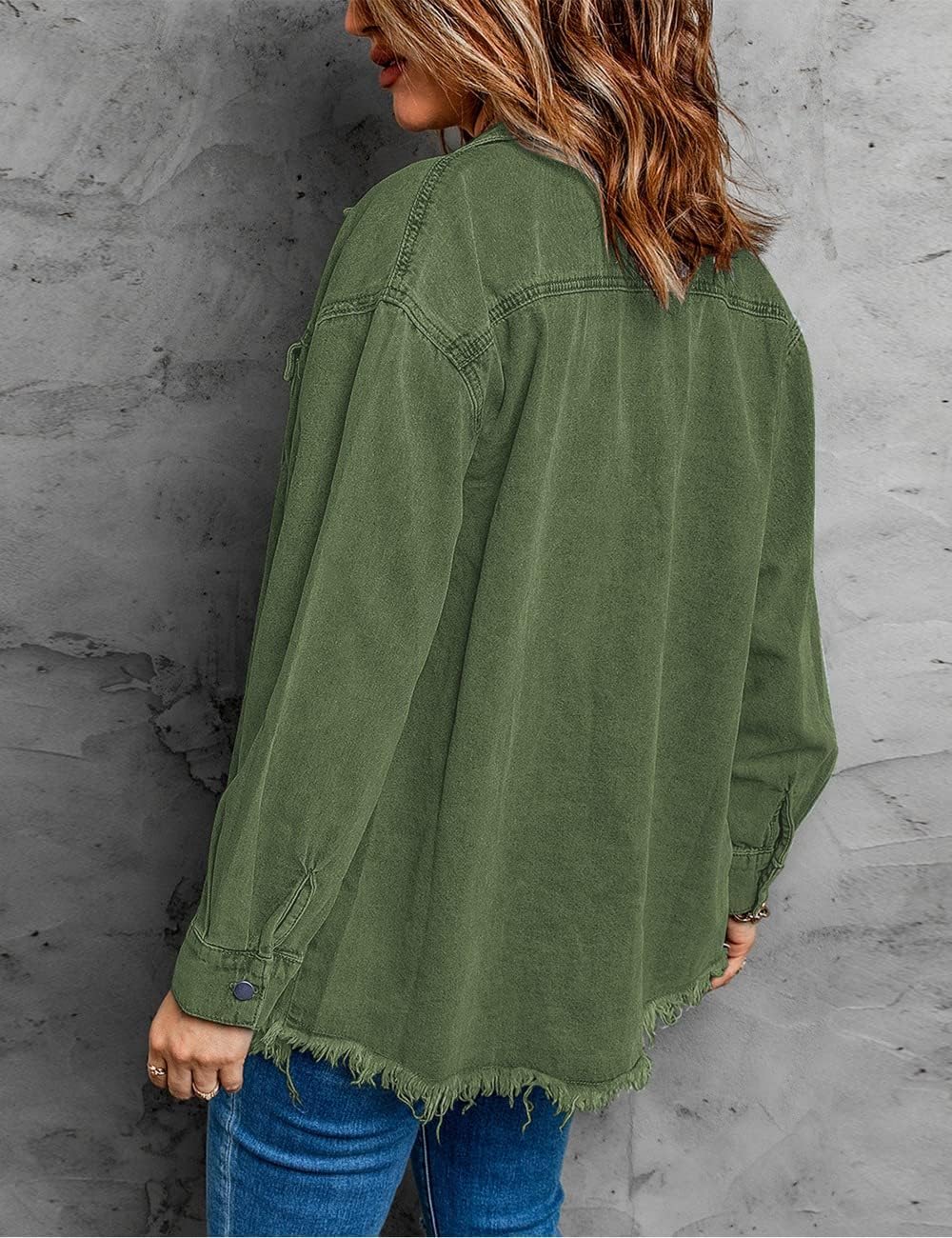 Vetinee Oversized Shacket 