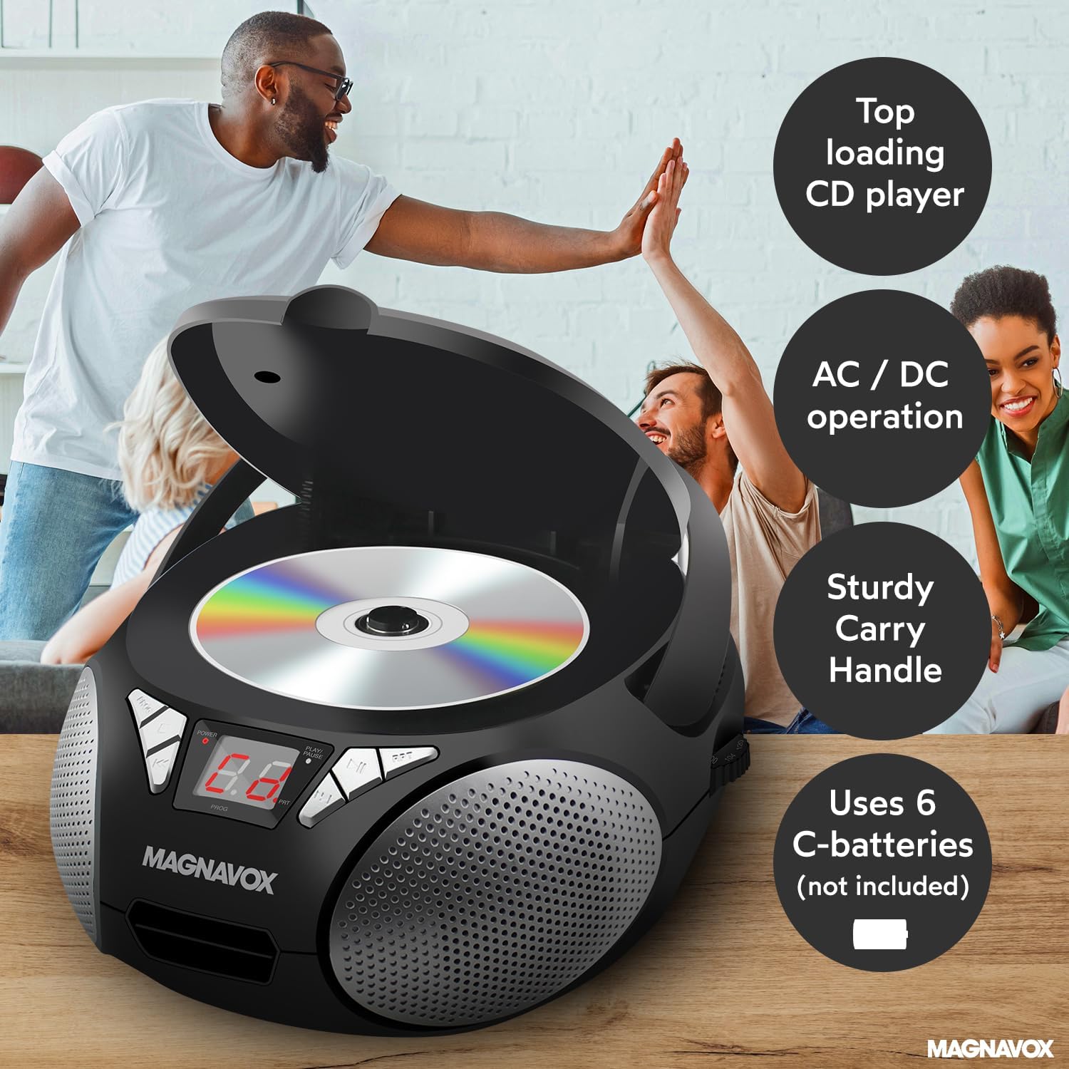 Magnavox MD6924 CD Boombox