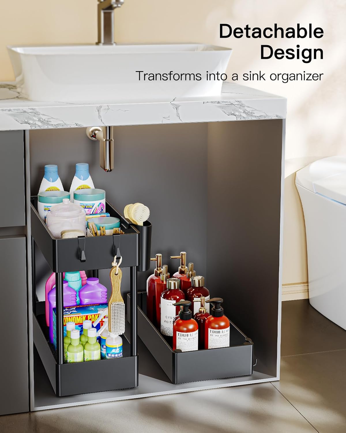 Pipishell Slim Storage Cart