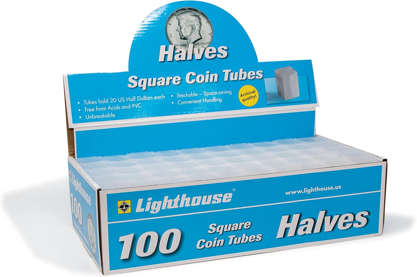 Lighthouse Coin Tubes