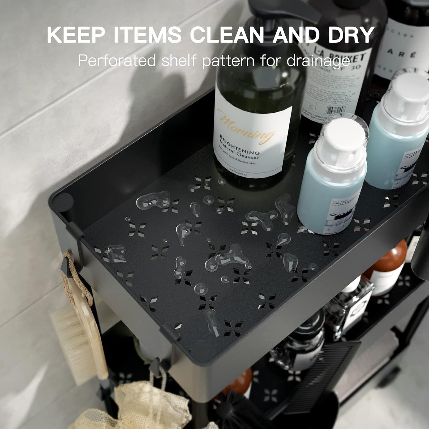 Pipishell Slim Storage Cart