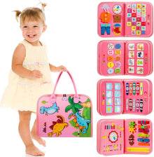 Toddler Montessori busy board sensory toy