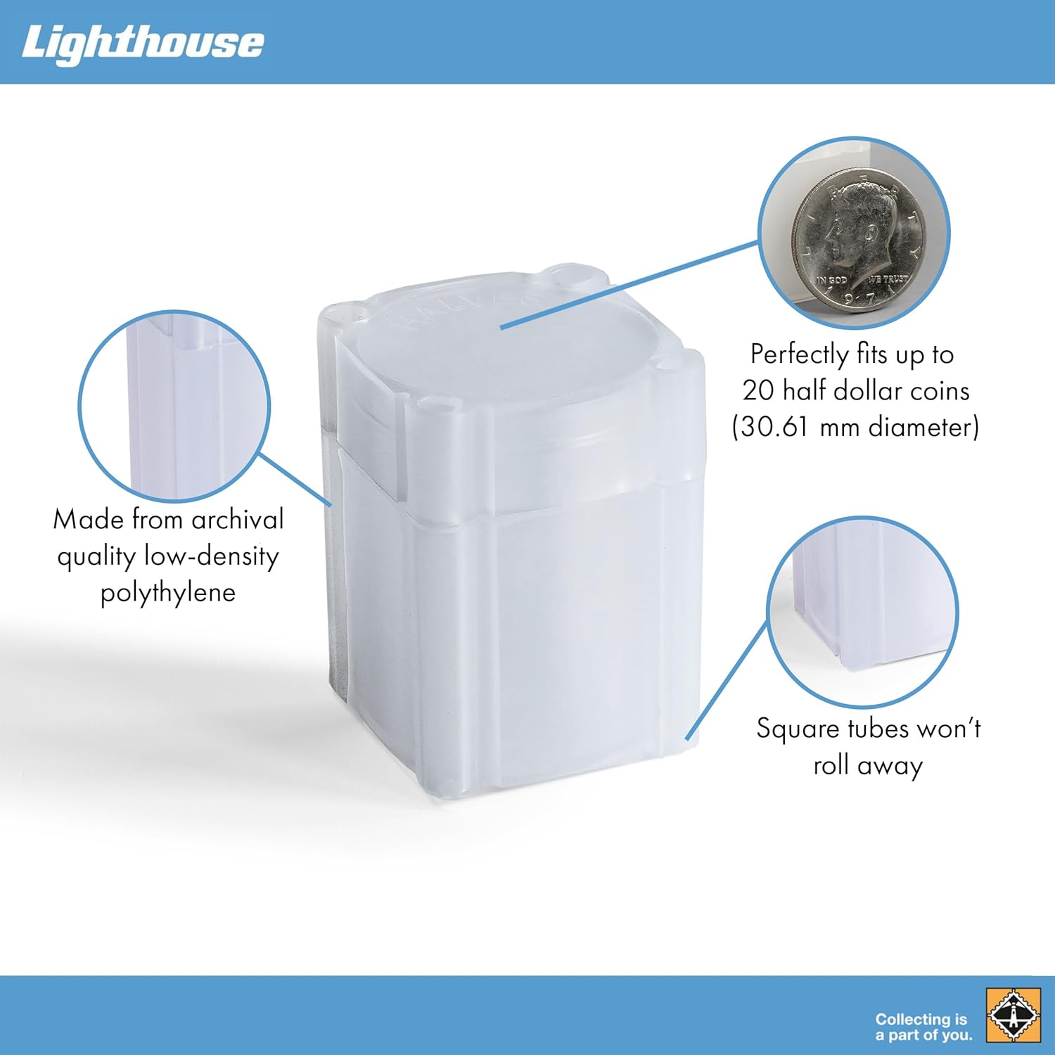 Lighthouse Coin Tubes