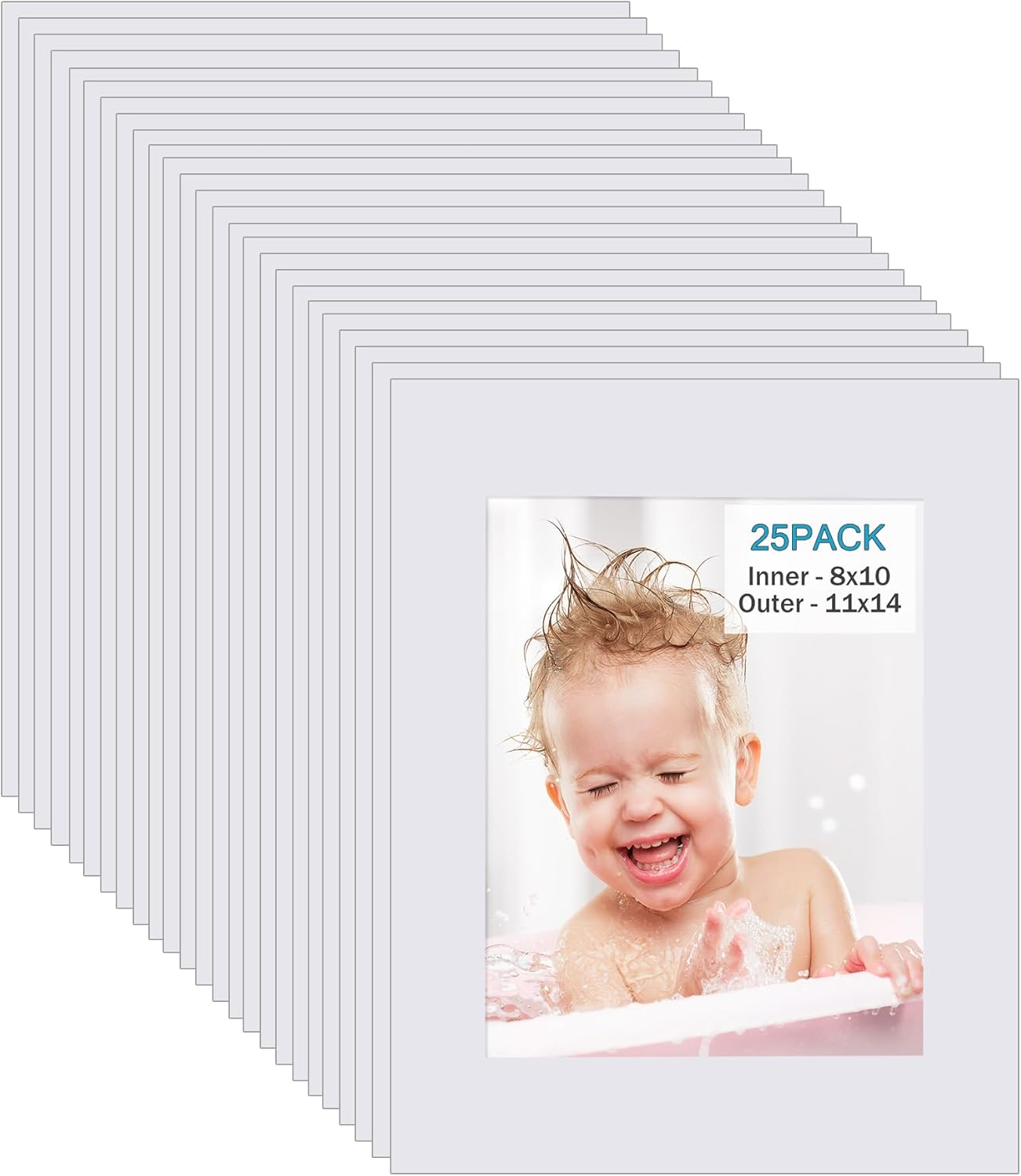Egofine 11x14 White Picture