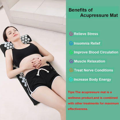 XiaoMaGe Acupressure Mat Set