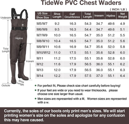 TIDEWE Chest Wader 