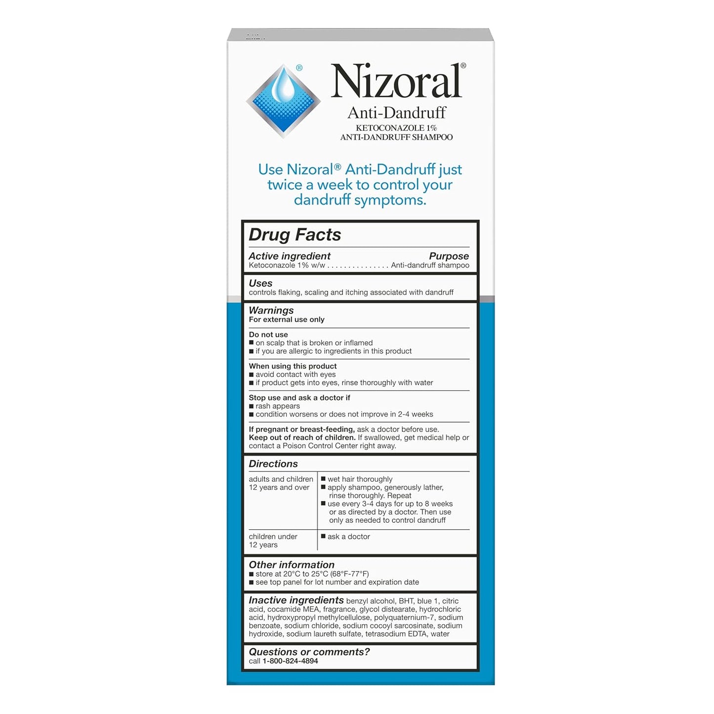 Nizoral Anti-Dandruff Shampoo 