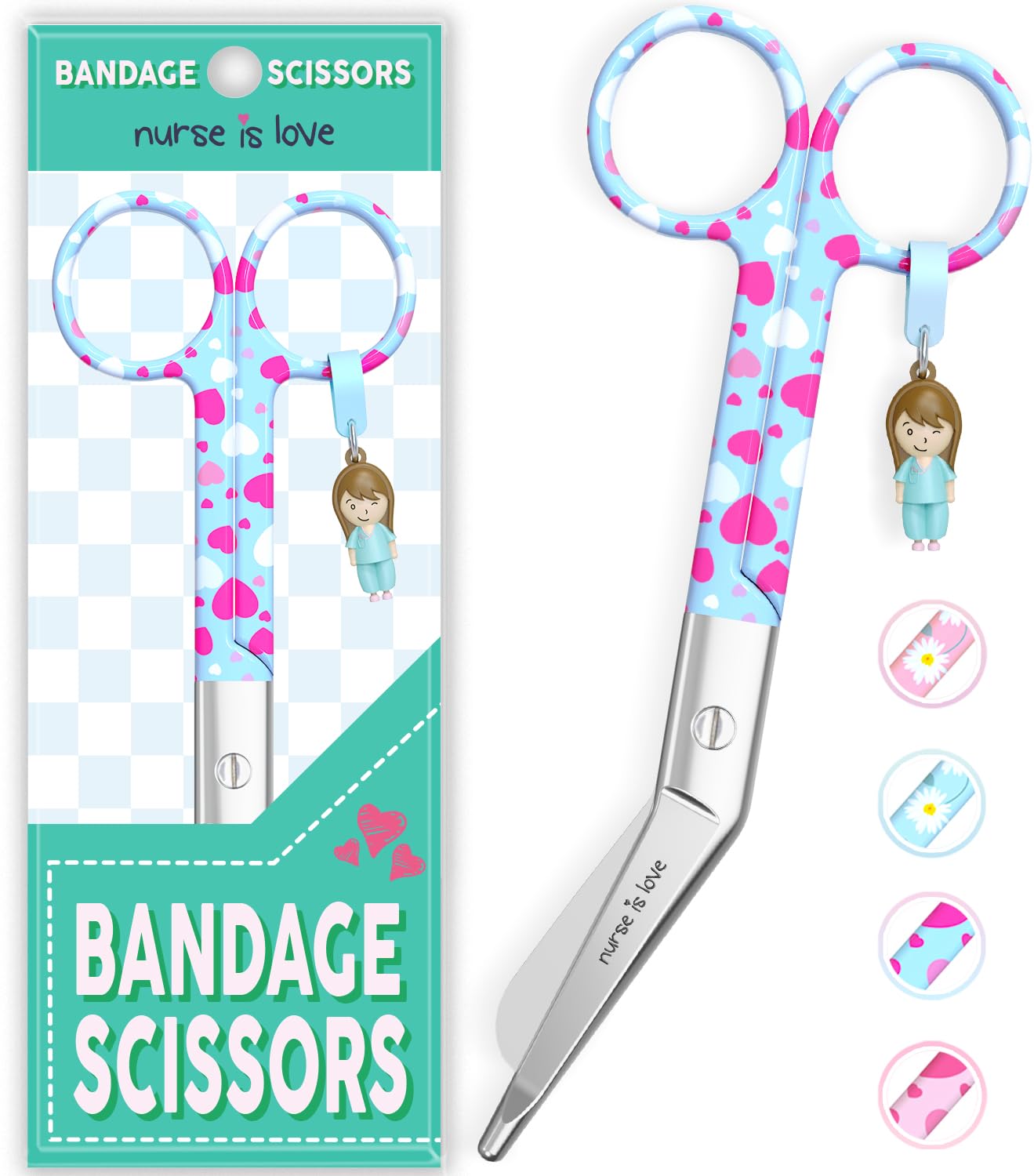 Stainless steel Lister bandage scissors

