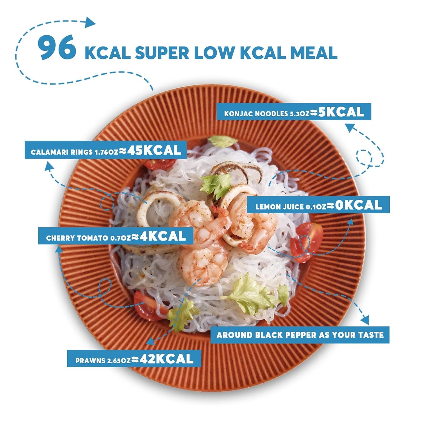 YUHO Shirataki Konjac 8 Pack