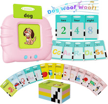 Toddler talking flashcards for speech therapy