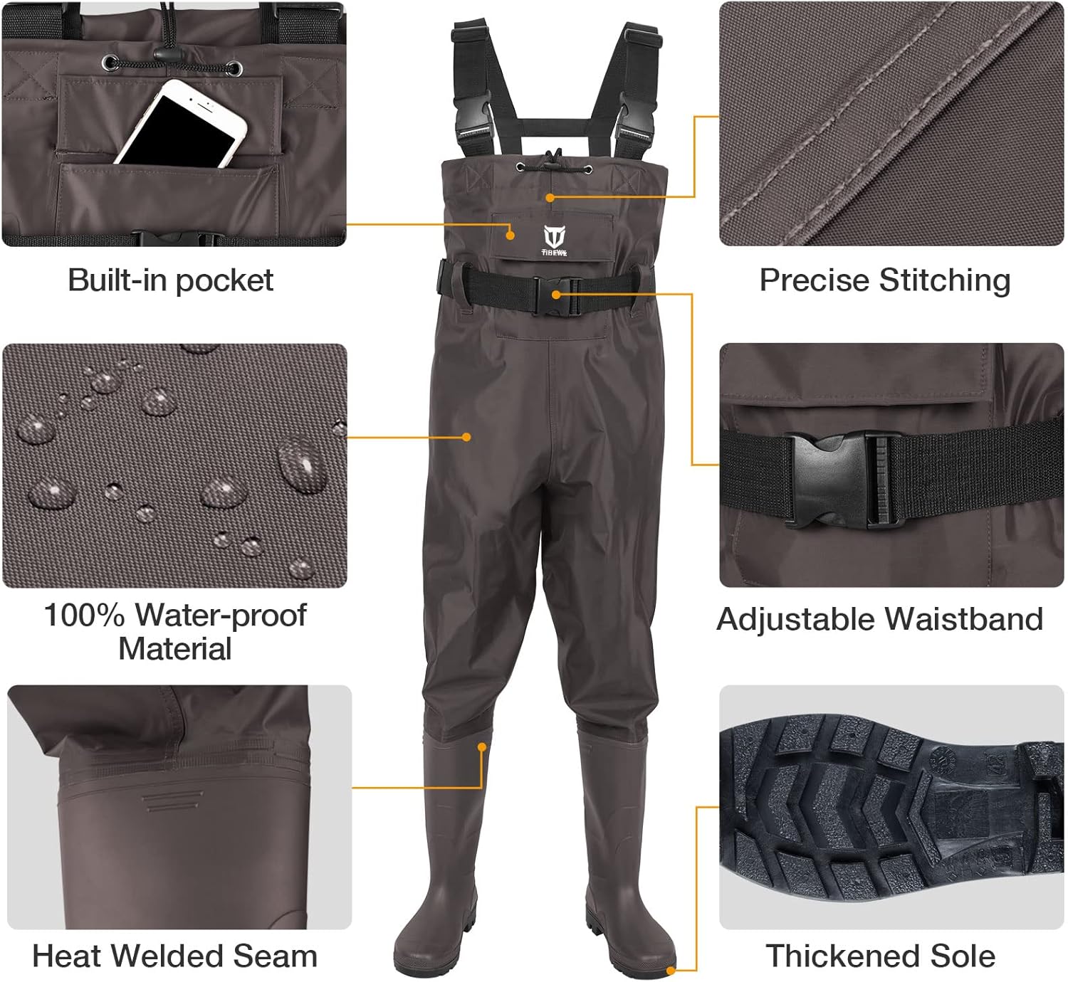 TIDEWE Chest Wader 