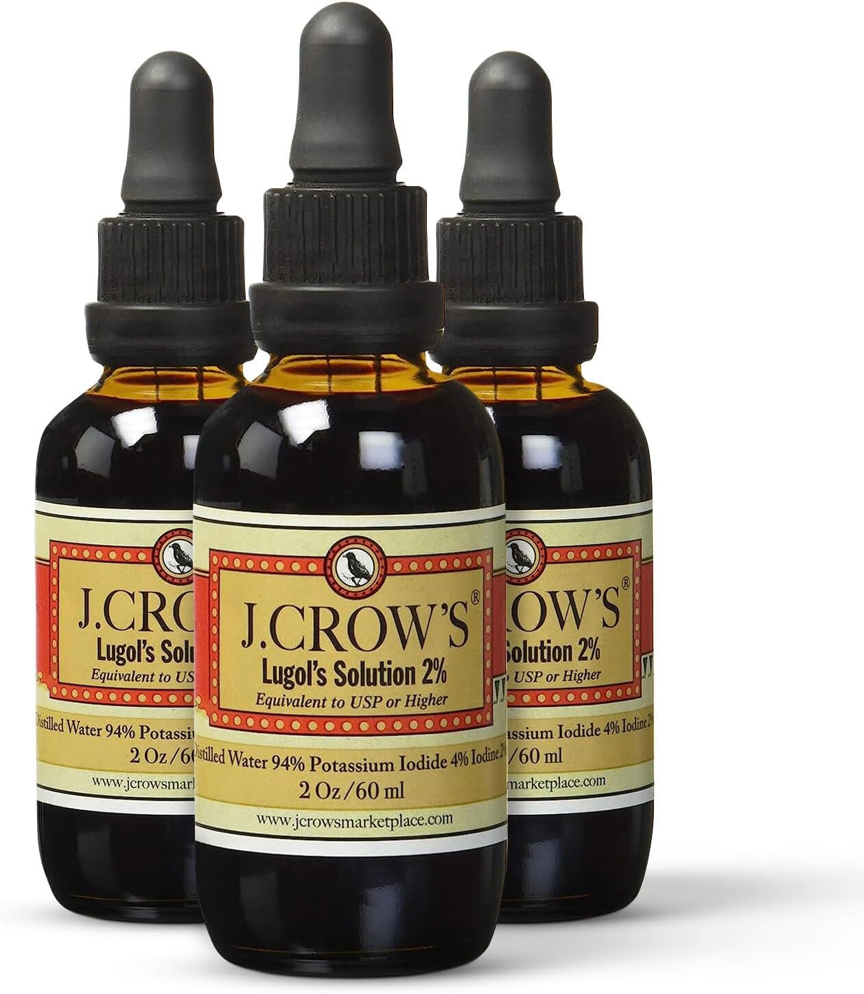 J.CROW’S Lugol's Iodine 2%