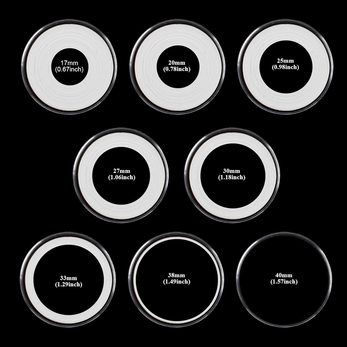 60 Coin Capsules