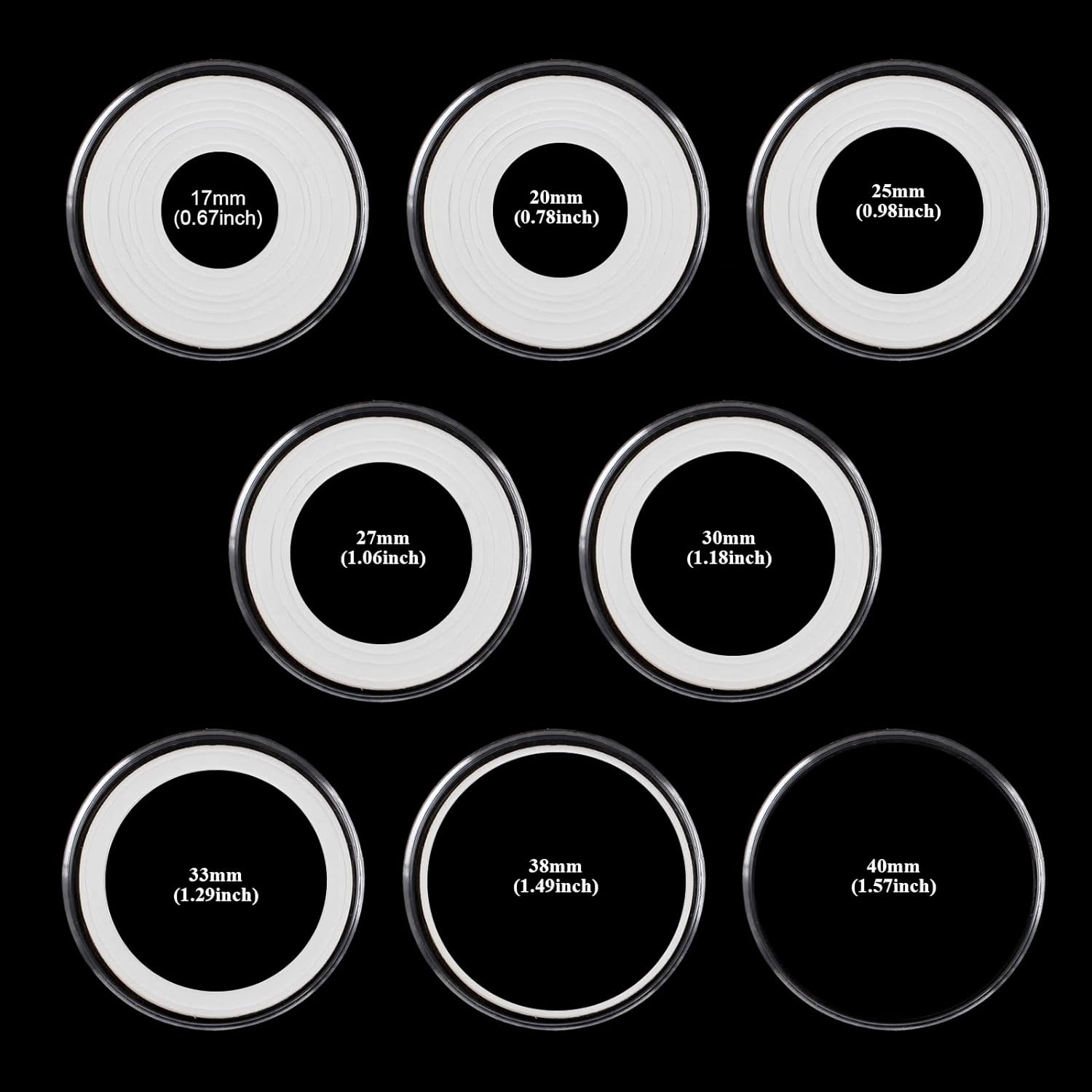 60 Coin Capsules