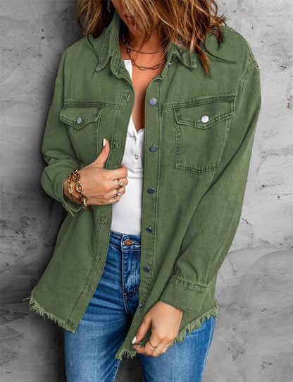 Vetinee Oversized Shacket 