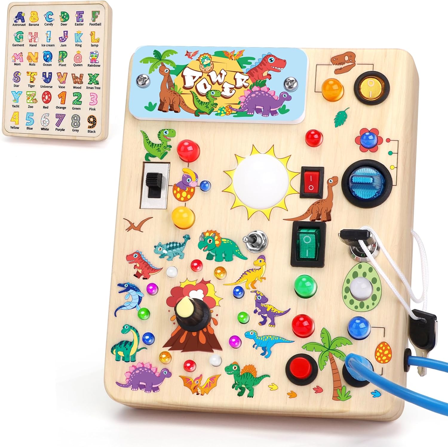 Busy Board Montessori Toy for Toddlers