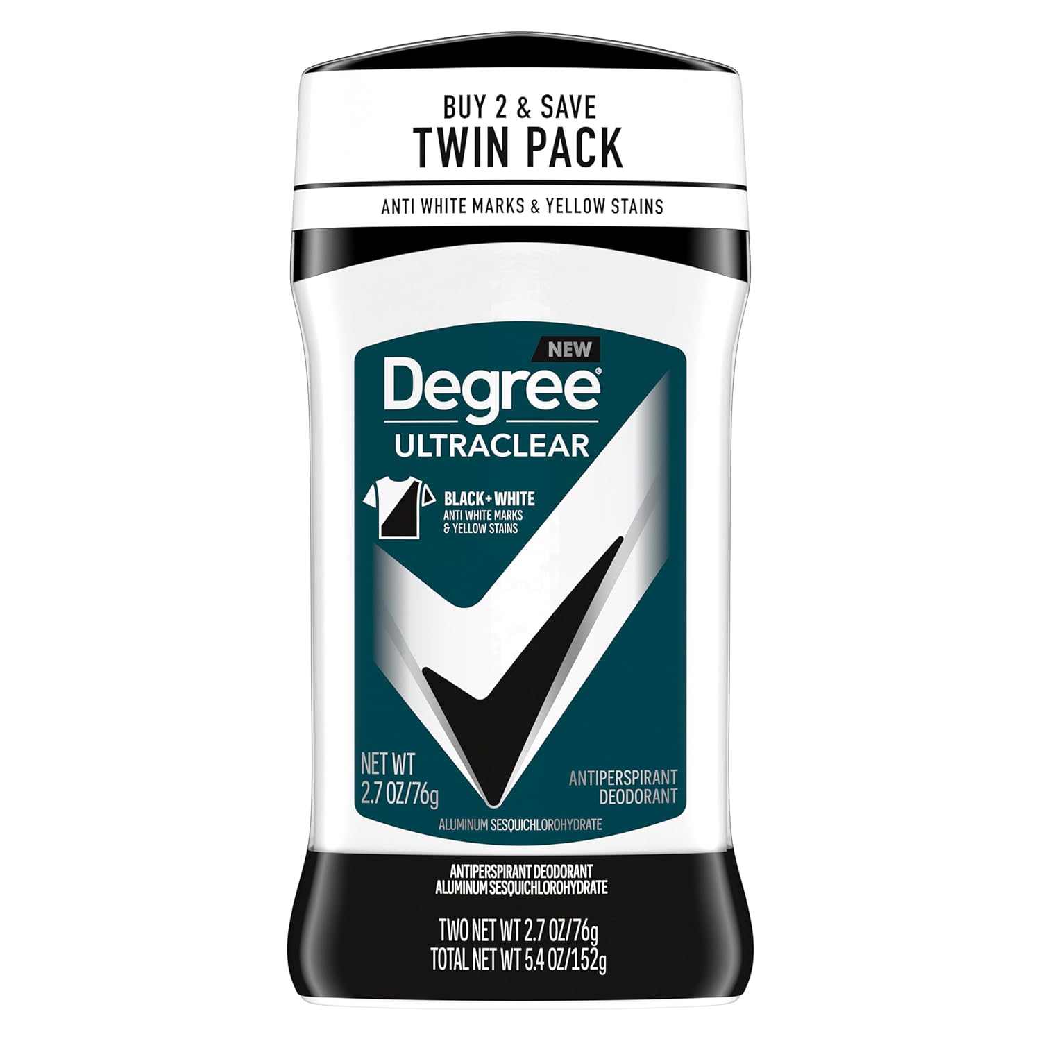 Degree Men Deodorant Black+White 