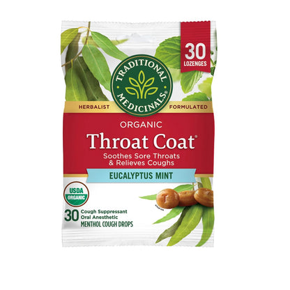 Throat Coat Lemon Ginger Lozenges 