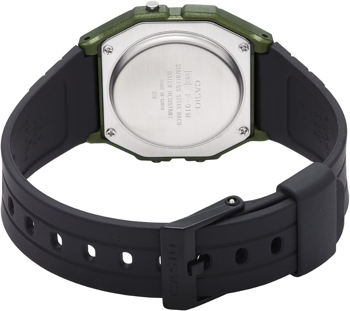 Casio F91W Series | Digital Watch | Water Resistant | LED Light | 1/100 SEC Stopwatch | Regular Time Keeping