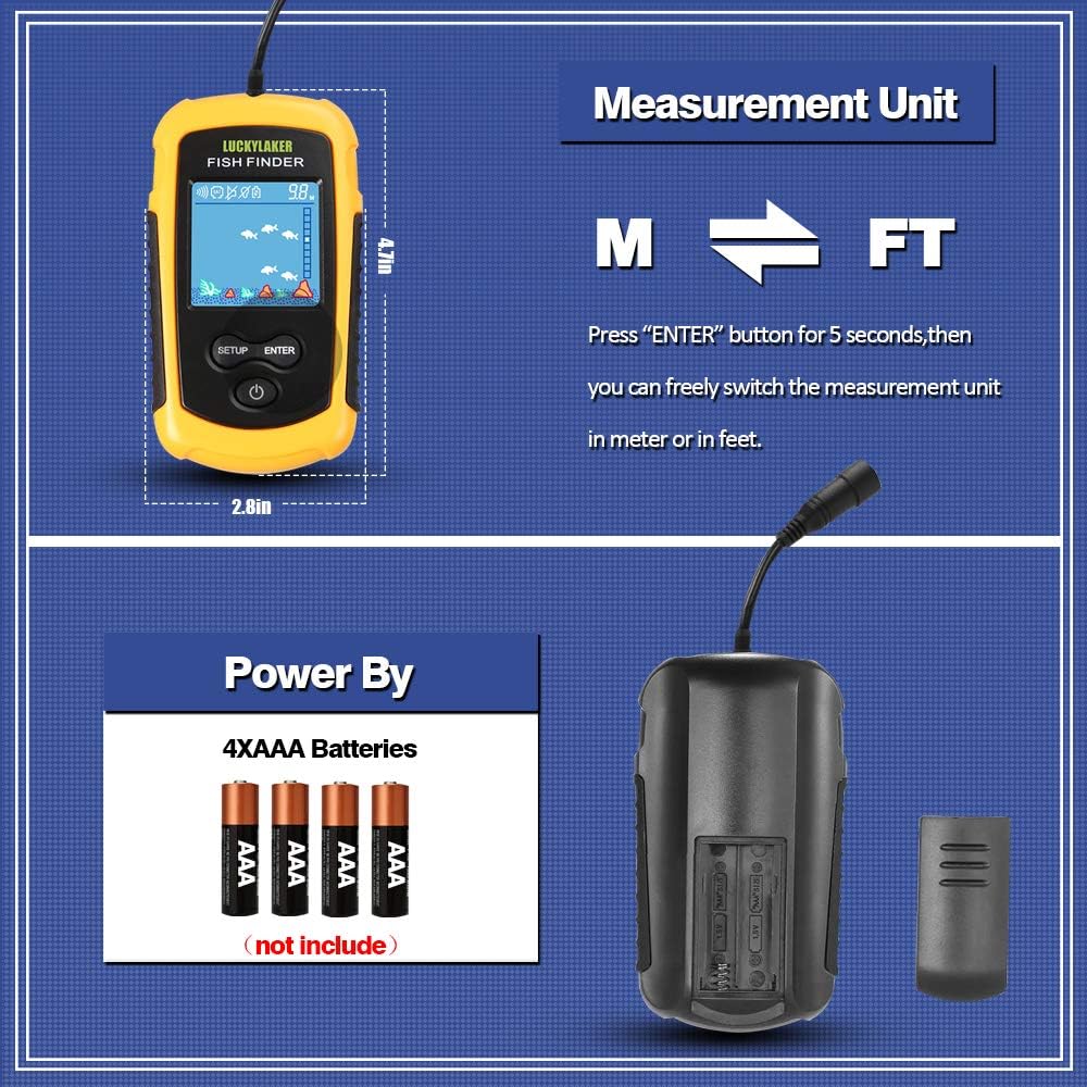 best fish and depth finder