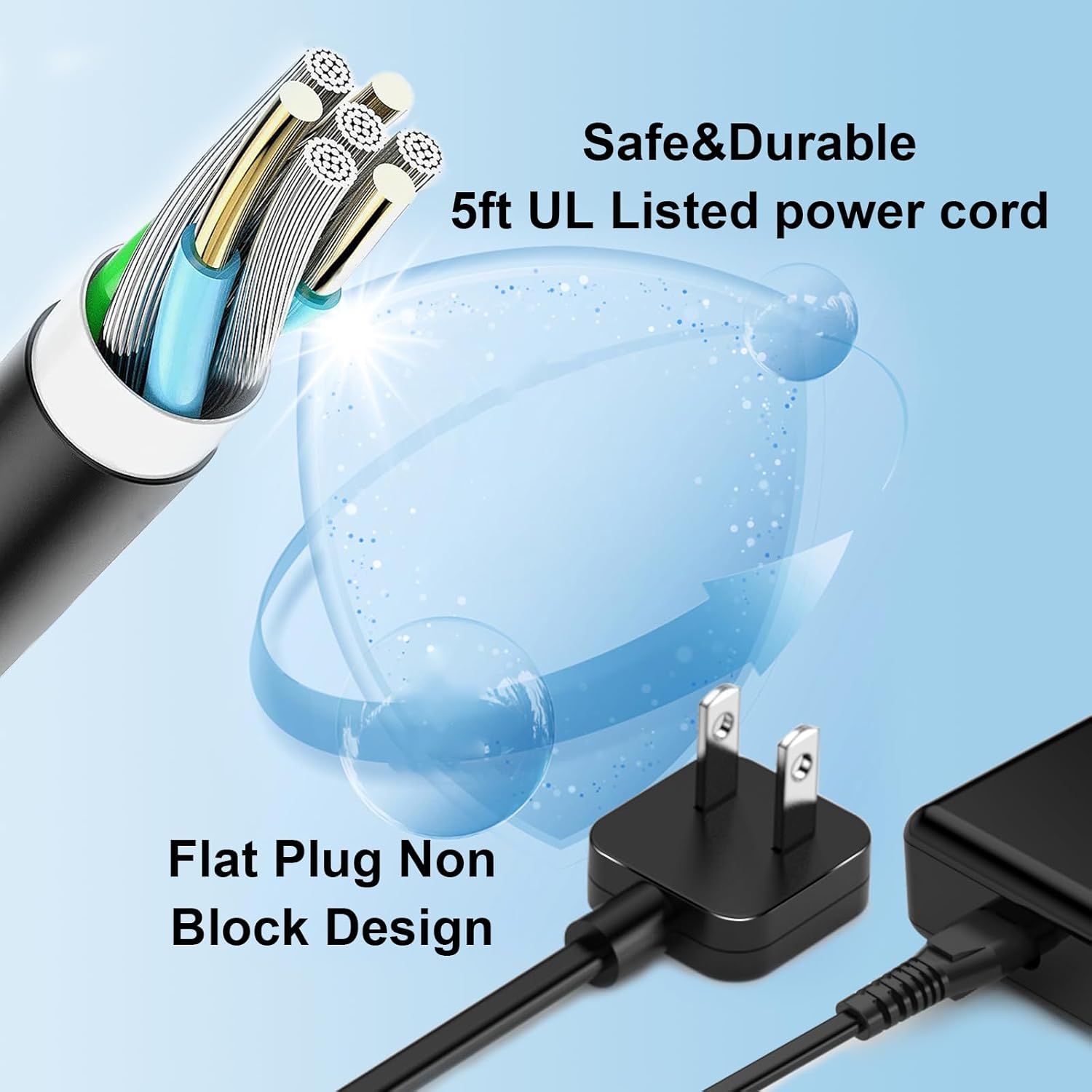 5ft AC Power Cord