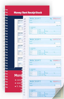 Receipt Book 3-Part