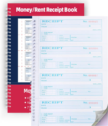 Receipt Book 3-Part