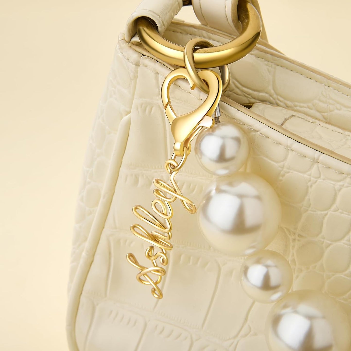 Custom Name Bag Charm
