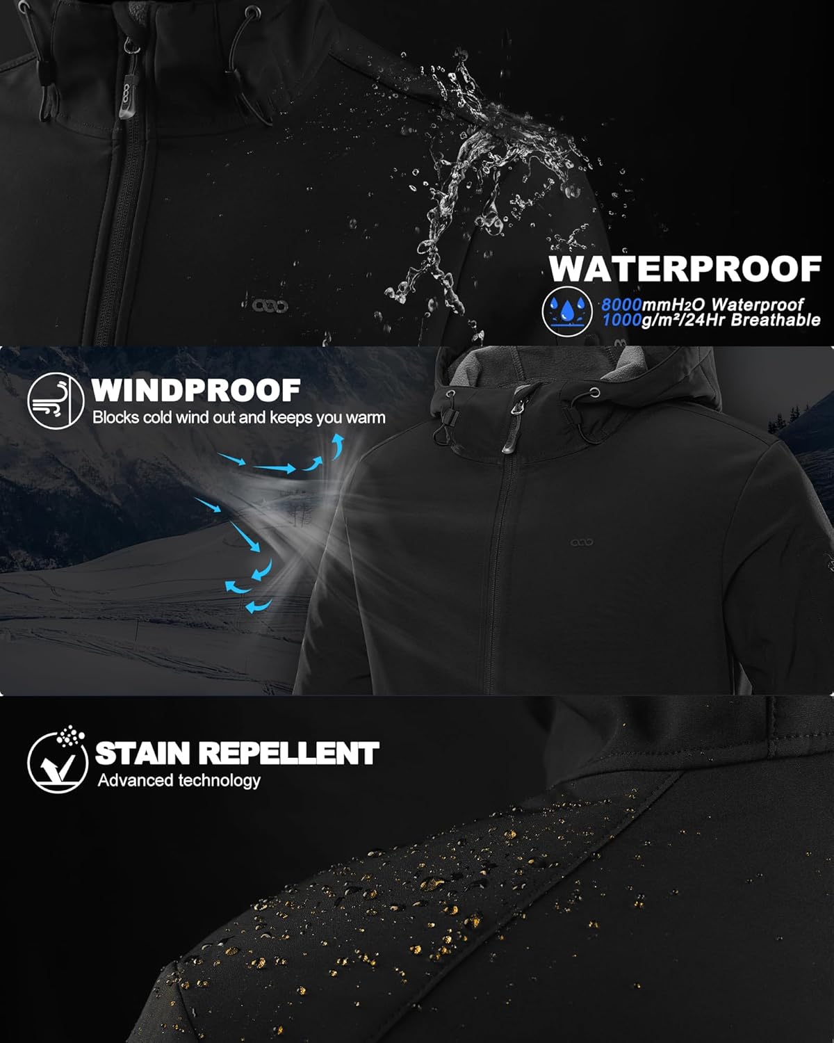 33,000ft Men’s Softshell Jacket