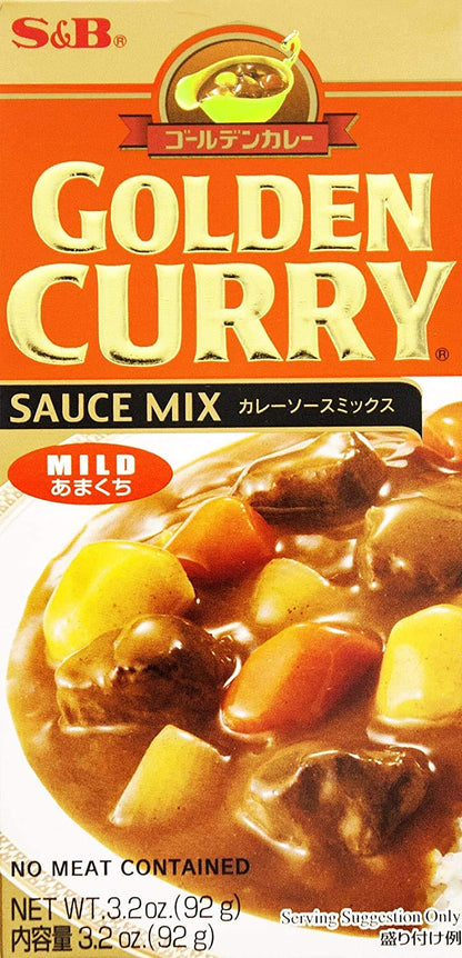 S&B Golden Curry Mild 3.2 oz 