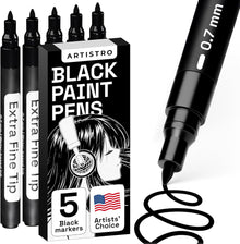 White Paint Pen for Rock Painting