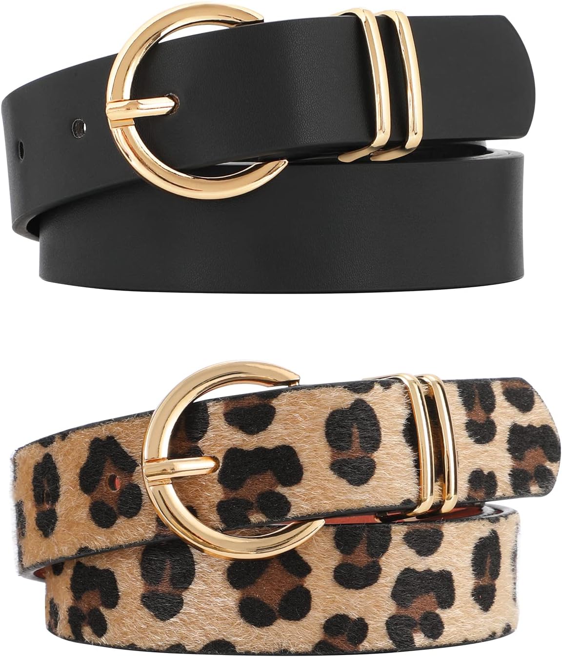 VONMELLI Women's Leather Belts