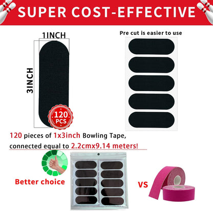 Birllaid 120PCS Bowling Tape
