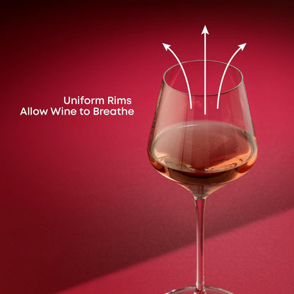 JoyJolt White Wine Glasses
