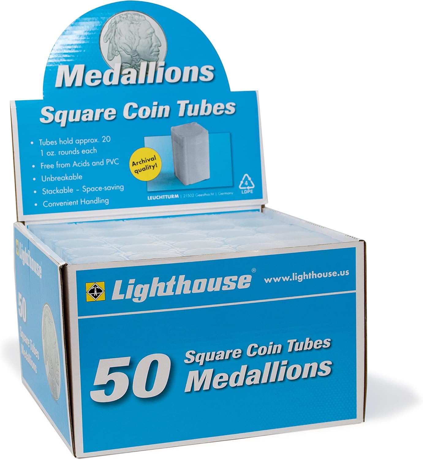 Lighthouse Coin Tubes