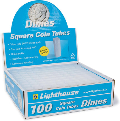 Lighthouse Coin Tubes