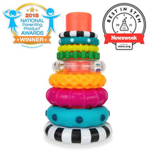 Sassy Stacks stacking ring toy for babies