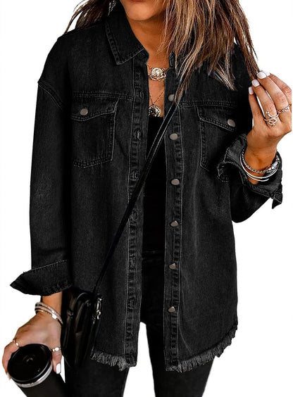 Vetinee Oversized Shacket 