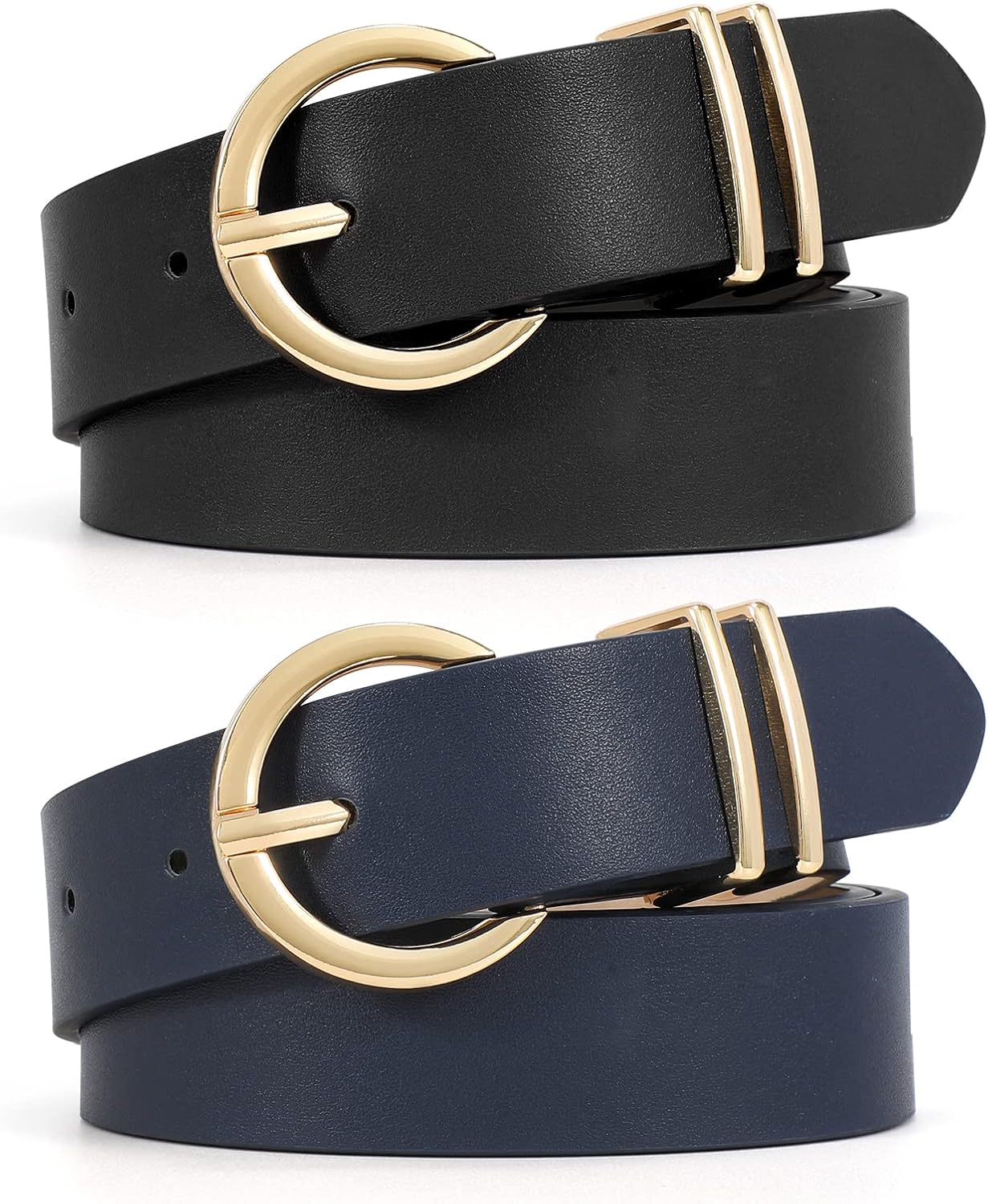 VONMELLI Women's Leather Belts