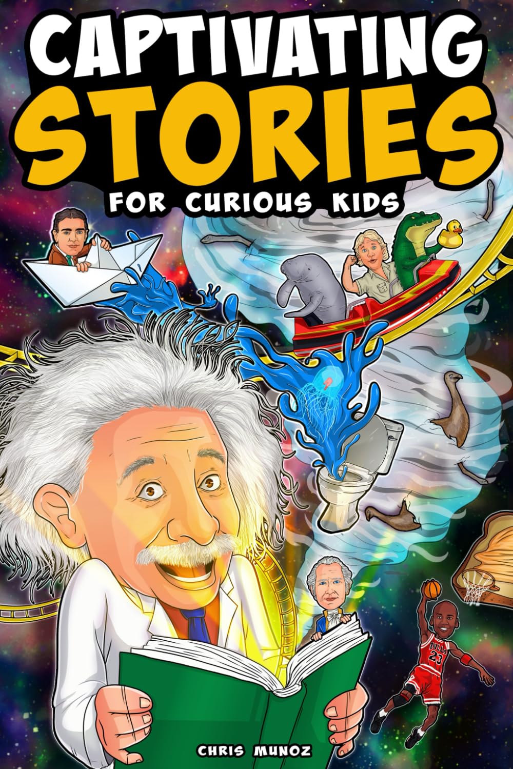 Kids adventure book with fun facts