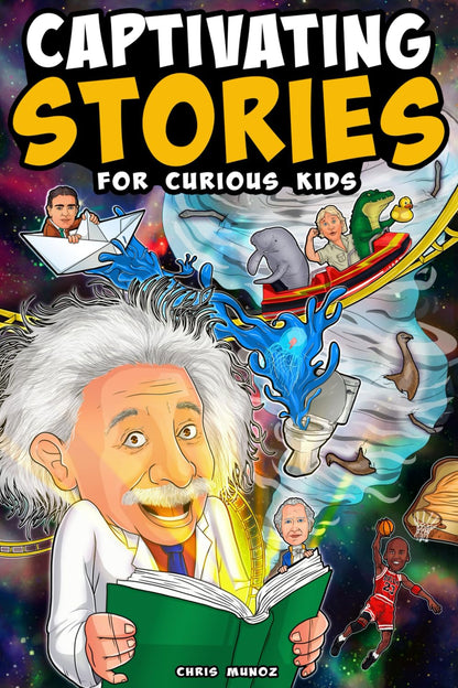 Kids adventure book with fun facts
